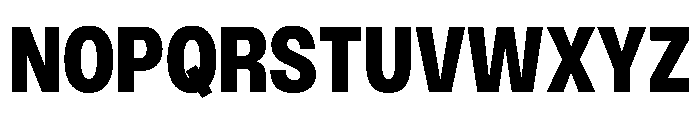 PPMonument NarrowBlack Instance Font UPPERCASE