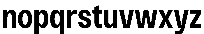 PPMonument NarrowBold Instance 5bc41b89 Font LOWERCASE