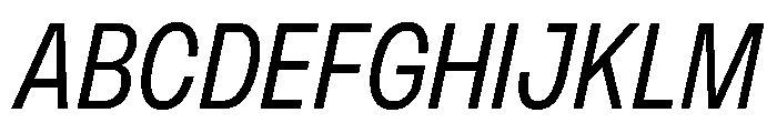 PPMonument NarrowItalicBook Instance Da6e9255 Font UPPERCASE