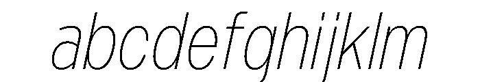 PPMonument NarrowItalicThin Instance Db993f68 FONT