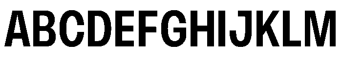 PPMonument NarrowSemiBold Instance Font UPPERCASE