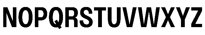 PPMonument NarrowSemiBold Instance Font UPPERCASE