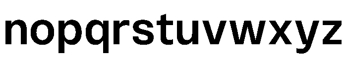 PPMonument Semibold Instance Font LOWERCASE