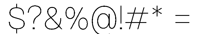 PPMonument Thin Instance Ca400f85 Font OTHER CHARS