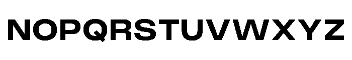 PPMonument WideBold Instance Font UPPERCASE