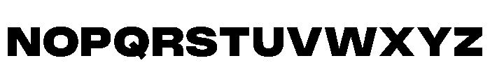 PPMonument WideHeavy Instance Font UPPERCASE