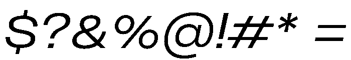 PPMonument WideItalicBook Instance 6f838446 Font OTHER CHARS