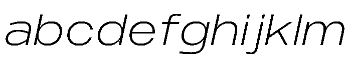 PPMonument WideItalicLight Instance FONT