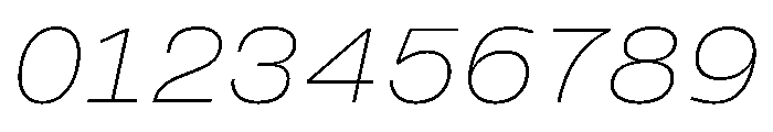 PPMonument WideItalicThin Instance F46816d2 Font OTHER CHARS