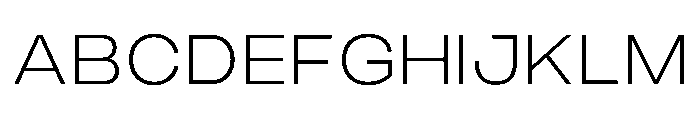 PPMonument WideLight Instance Font UPPERCASE