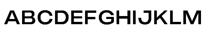 PPMonument WideMedium Instance Font UPPERCASE