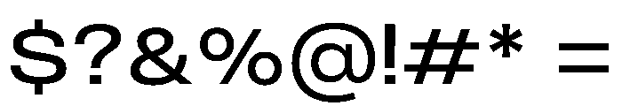 PPMonument WideRegular Instance Font OTHER CHARS