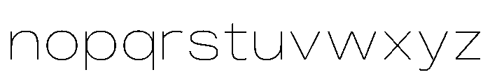 PPMonument WideThin Instance Font LOWERCASE