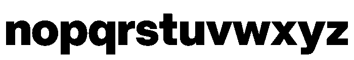 PPMori Black Font LOWERCASE