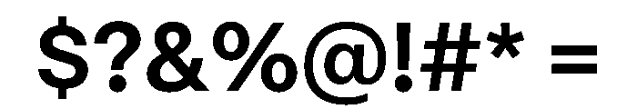 PPMori Bold Instance Font OTHER CHARS