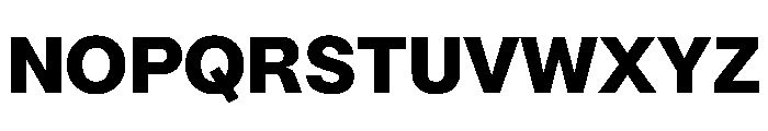 PPMori Heavy Instance Font UPPERCASE