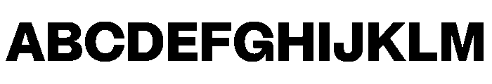 PPMori Heavy Font UPPERCASE