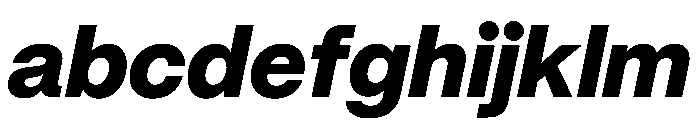 PPMori HeavyItalic Instance FONT