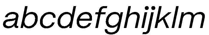 PPMori Italic Instance FONT