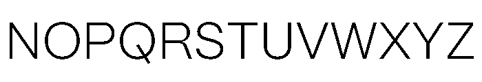 PPMori Light Instance Font UPPERCASE