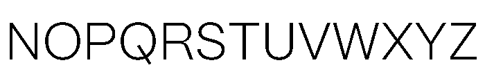 PPMori Light Font UPPERCASE