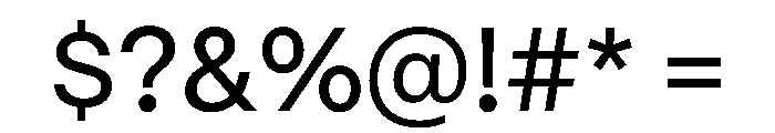 PPMori Medium Instance Font OTHER CHARS