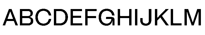 PPMori Medium Font UPPERCASE