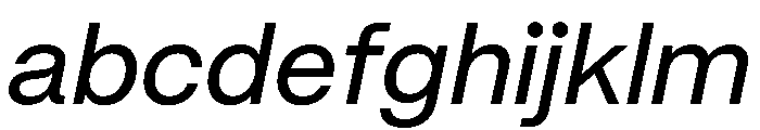 PPMori MediumItalic Instance FONT