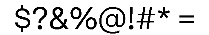 PPMori Regular Instance Font OTHER CHARS