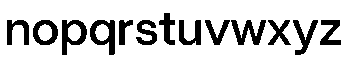 PPMori Semibold Instance Font LOWERCASE