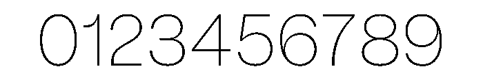 PPMori Thin Font OTHER CHARS