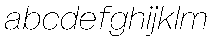 PPMori ThinItalic FONT