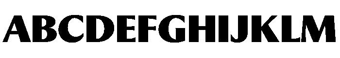 PPMuseum Black Instance Font UPPERCASE
