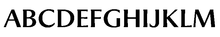 PPMuseum Medium Instance Font UPPERCASE