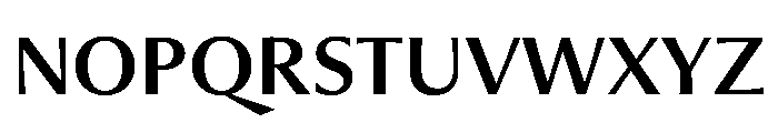 PPMuseum Medium Instance Font UPPERCASE
