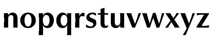 PPMuseum Medium Instance Font LOWERCASE