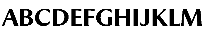 PPMuseum SemiBold Instance Font UPPERCASE