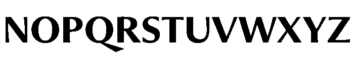 PPMuseum SemiBold Instance Font UPPERCASE
