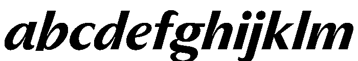 PPMuseum SemiBoldItalic Instance FONT