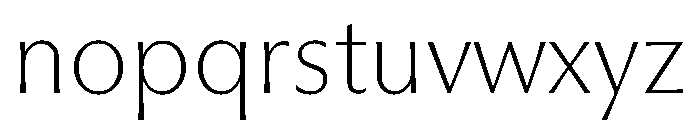 PPMuseum Thin Instance Font LOWERCASE