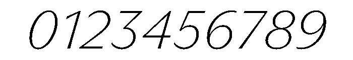 PPMuseum ThinItalic Instance Font OTHER CHARS