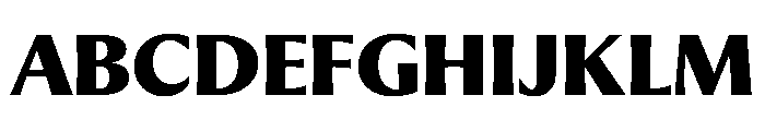 PPMuseum Ultrabold Instance Font UPPERCASE