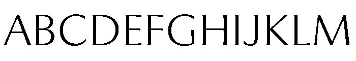 PPMuseum Ultralight Instance Font UPPERCASE
