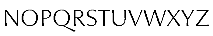 PPMuseum Ultralight Instance Font UPPERCASE