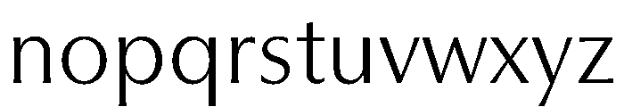 PPMuseum Ultralight Instance Font LOWERCASE