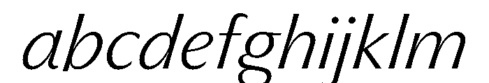 PPMuseum UltralightItalic Instance FONT