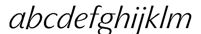 PPMuseum UltralightItalic FONT