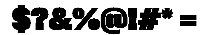 PPNeueCorp CompactBlack Instance Font OTHER CHARS