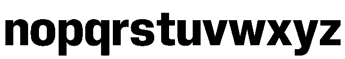 PPNeueCorp CompactBold Instance Font LOWERCASE
