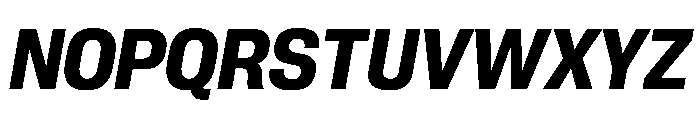 PPNeueCorp CompactBoldItalic Instance Font UPPERCASE